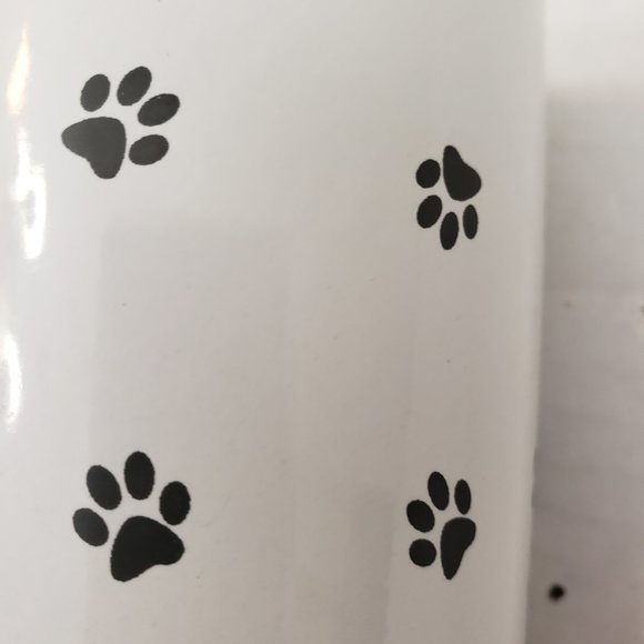 Feline ONLY MY CAT UNDERSTANDS Mug Cup Enjoy Life Black & White - Picture 5 of 8